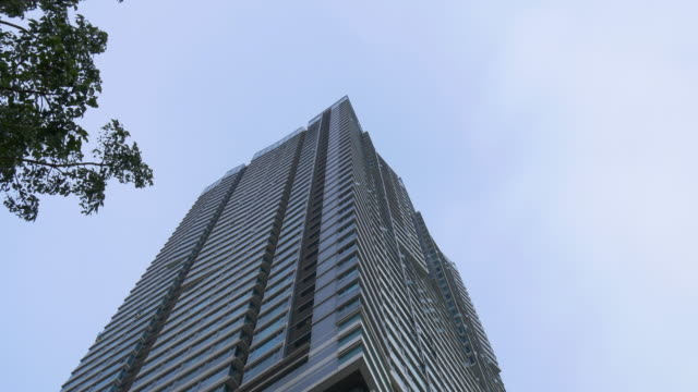 China-Tag-Zeit-Macau-Stadt-Hotelgebäude-Front-Ansicht-4k