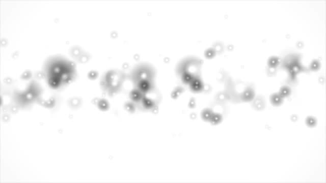 Grau-glänzend-helle-abstrakte-Bokeh-Videoanimation