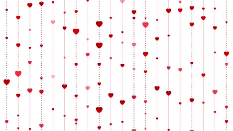 Rote-Herzen-abstrakten-St-Valentines-Day-video-animation