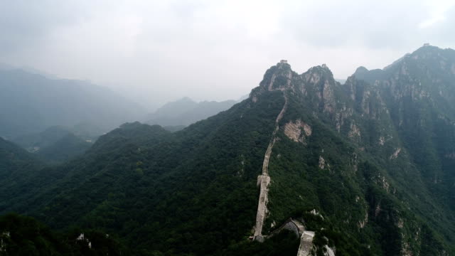 Luftaufnahme-der-großen-Mauer-in-china