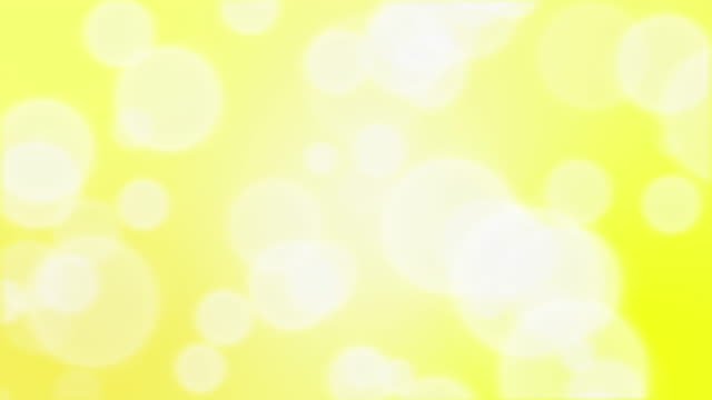4K-gelb-Bokeh-Hintergrundanimation