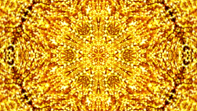 Zusammenfassung-Hintergrund-mit-gold-Kaleidoskop