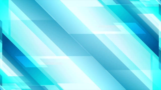 Blauen-geometrischen-Lichttechnik-video-animation