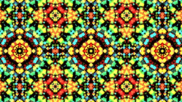 Bunte-Kaleidoskop-Hintergrundvideo.-Abstrakten-Hintergrund