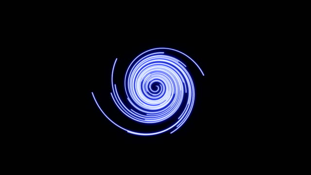 Abstract-animated-spiral-lines