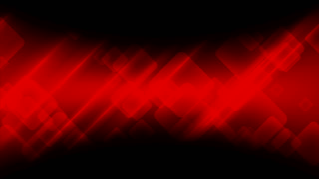 Abstract-dark-red-tech-geometric-video-animation
