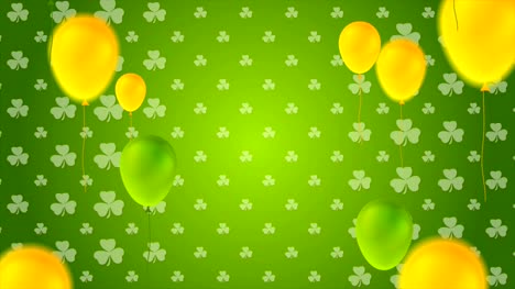 St.-Patricks-Day-Videoanimation-mit-bunten-Luftballons