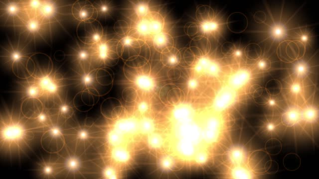Blendenfleck-Sekt-glühende-Funkeln-Sterne-leuchten-Leuchten-Hintergrund-4k