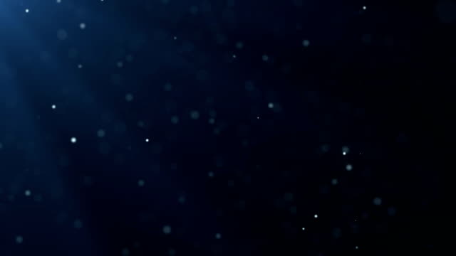 Blue-Particles-Background.-Loop