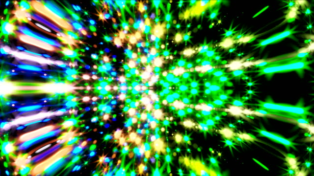 VJ-Schleife-Musik-schlagen-mit-glänzenden-Partikeln,-computergenerierte-modernen-abstrakten-Hintergrund