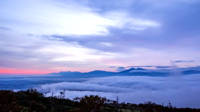 Mt.-Mokoto(Mokotoyama)-in-den-frühen-Morgenstunden