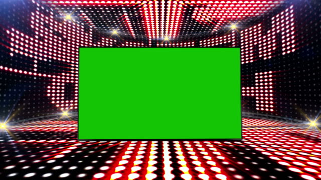 SYSTEM-CRASH-Text-Animation-and-Green-Screen-Monitor,-Rendering,-Background,-Loop