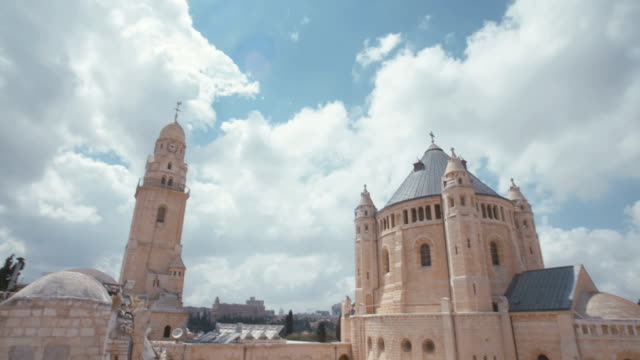 La-Dormición-de-la-abadía-en-la-ciudad-vieja-de-Jerusalén