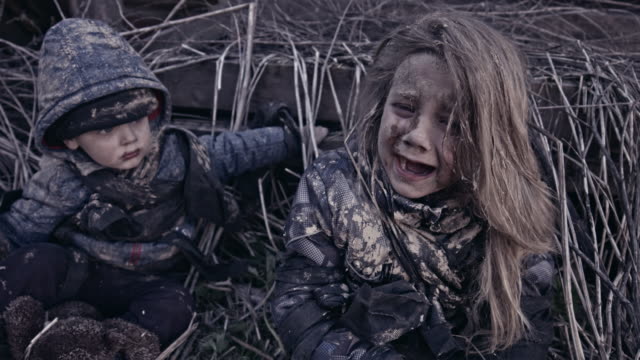A-Hungry-Homeless-Childs-Cries.-War.-Refugees