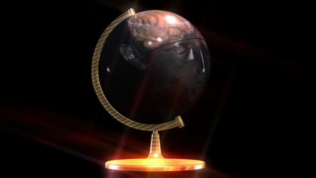 Globales-Gehirn-Animation