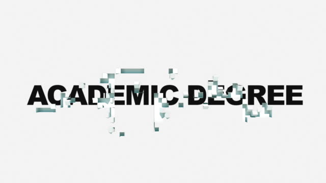 Academic-Degree-words-animated-with-cubes