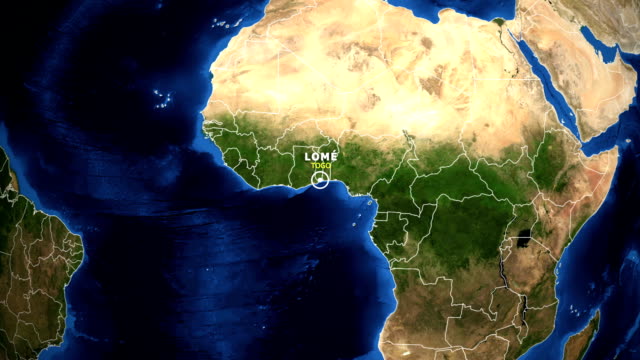 EARTH-ZOOM-IN-MAP---TOGO-LOME