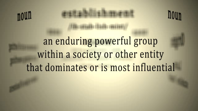 Definition:-Establishment