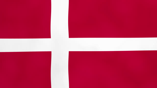 Dänemark-Land-winken-3D-Flagge-Duo-Übergang-Hintergrund