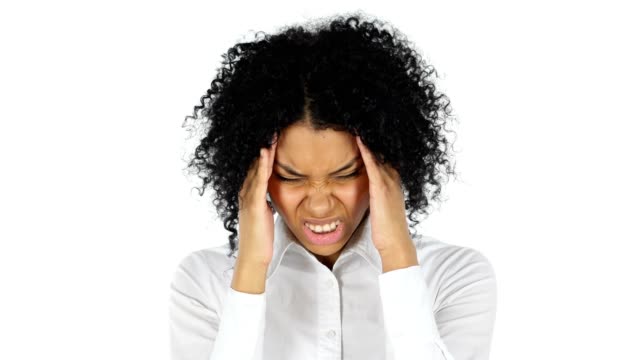 Headache,-Tense-Black-Woman