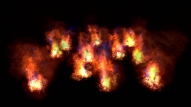 Digital-Particle-Animation-of-Fire