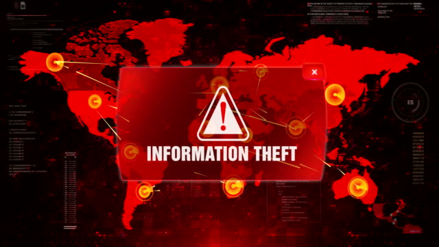 Information-Theft-Alert-Warning-Attack-on-Screen-World-Map.