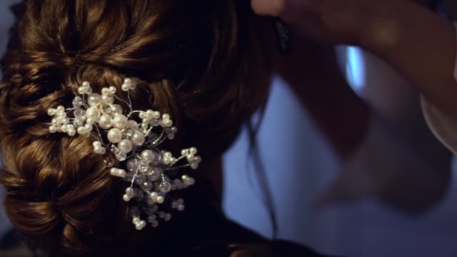 Bride-hairstyle-with-decoration