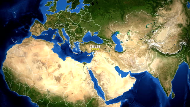 EARTH-ZOOM-IN-MAP---SYRIAN-IDLIB