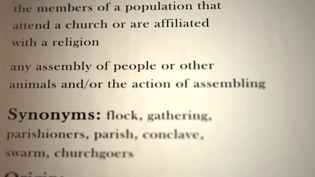 Gemeinde-Definition