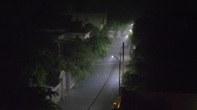 Heavy-rainfall-in-the-street-during-the-night