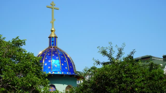 Blue-dome-of-Orthodox-church
