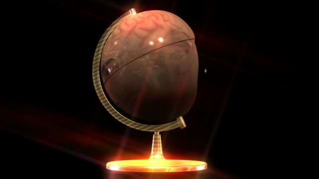 Globales-Gehirn-Animation