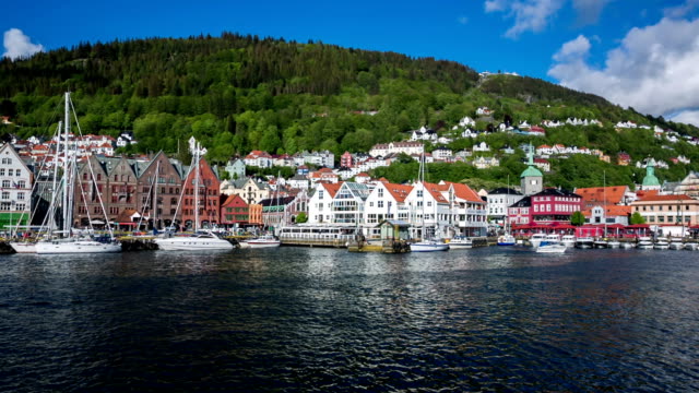 Anschluss-der-alten-Hanse-in-Bergen,-Norwegen