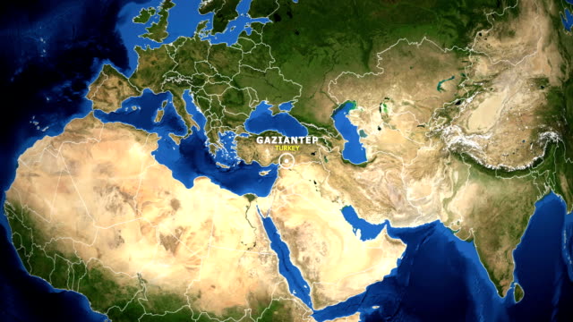 EARTH-ZOOM-IN-MAP---TURKEY-GAZIANTEP