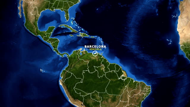 EARTH-ZOOM-IN-MAP---VENEZUELA-BARCELONA