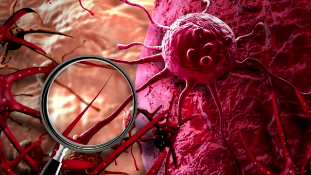 Animation---Konzept-der-Krebszelle-im-menschlichen-Körper