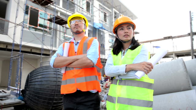 Builders-team-leader-at-construction-site