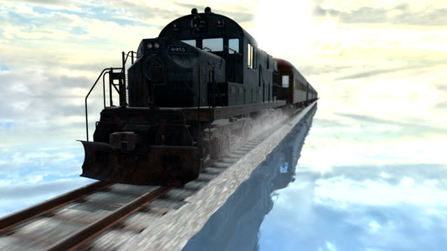 tren-viejo-oxidado-del-montar-a-caballo-en-el-camino-ve-2-de-5