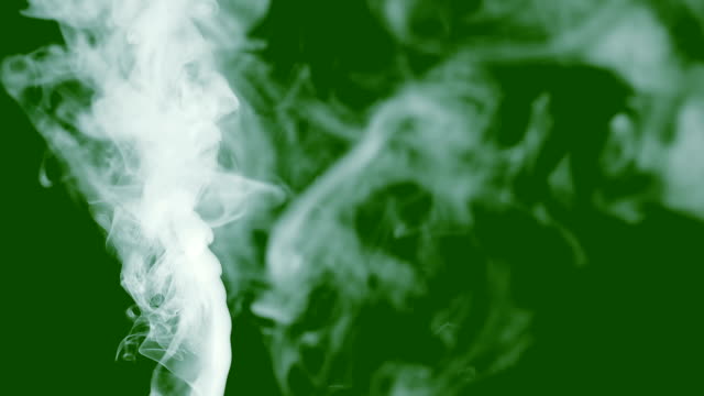 steam-from-hot-on-isolated-background,-slow-motion