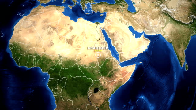 EARTH-ZOOM-IN-MAP---SUDAN-KHARTOUM