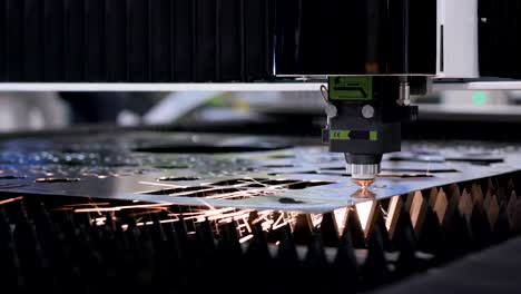 Automated-production-with-cnc-process-and-laser-machine-for-cut-metal
