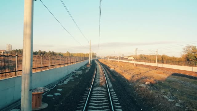 Passenger-train-arriving-to-the-station-at-Eskisehir-early-in-the-morning