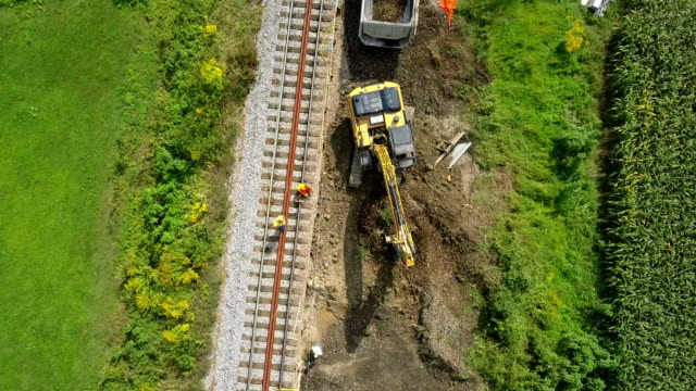 Railway-reconstruction-site