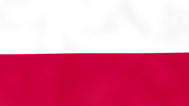 Polen-Land-winken-3D-Flagge-Duo-Übergang-Hintergrund