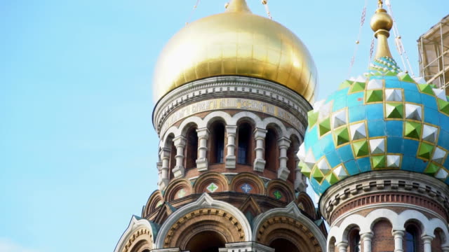 Kirche-des-Retters-auf-Blut-in-Sankt-Petersburg,-Russland.