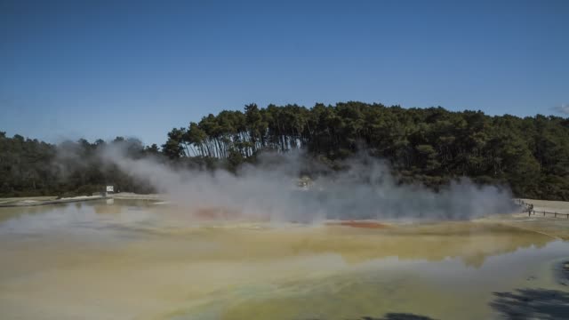 New-Zealand-geothermische-Aktivität