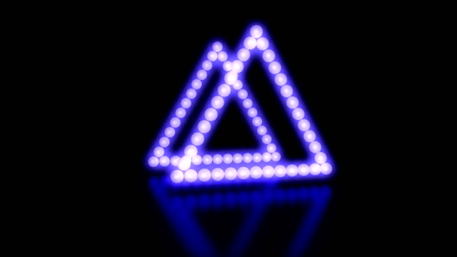 Triángulo-abstracto-fondo-de-movimiento-de-puntos.-3D,-4k