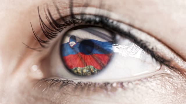 woman-green-eye-in-close-up-with-the-flag-of-Slovenia-in-iris-with-wind-motion.-video-concept