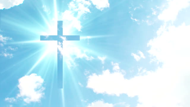 Christian-cross-appears-bright-in-the-sky