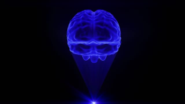 Gehirn-Hologramm-holographische-Projektion-Projektor-Sci-Fi-Arzt-Technologie-Schleife-4k